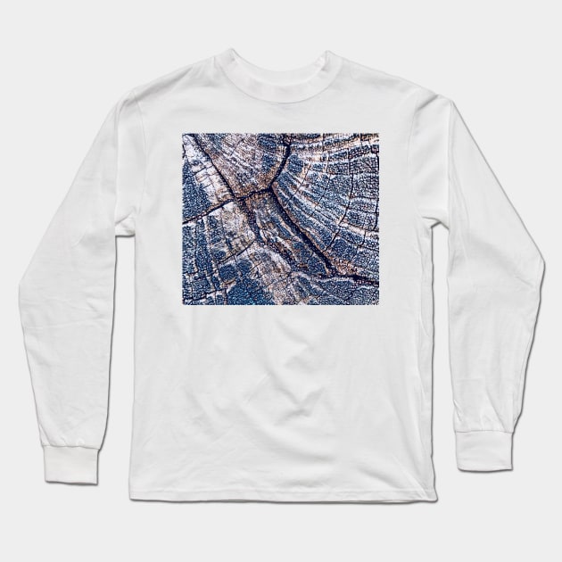 Blue Gum Timber Long Sleeve T-Shirt by Tovers